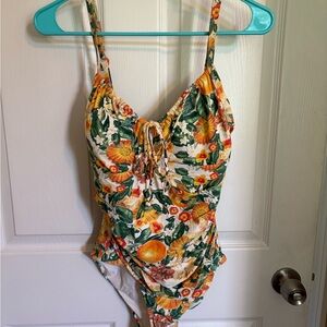 Floral One-Piece Swimsuit